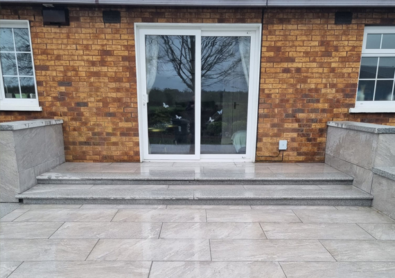 porcelain paving